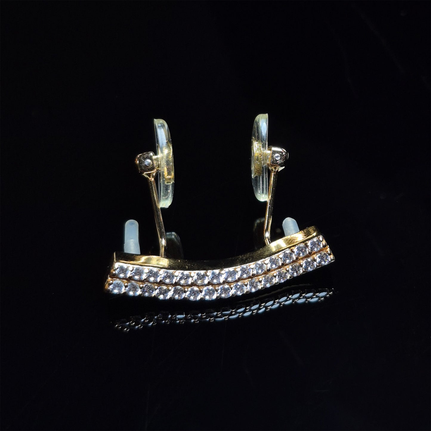 C Decor VVS Diamonds Double Row Set - Gold