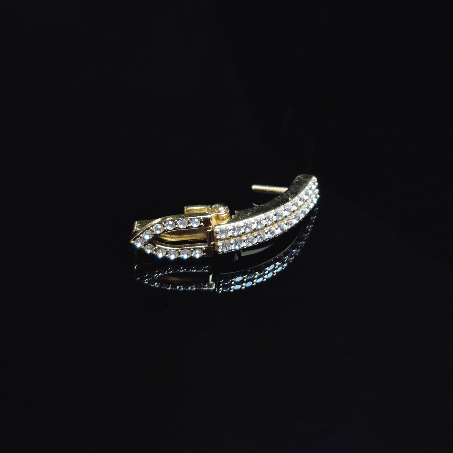C Decor VVS Diamonds Double Row Set - Gold