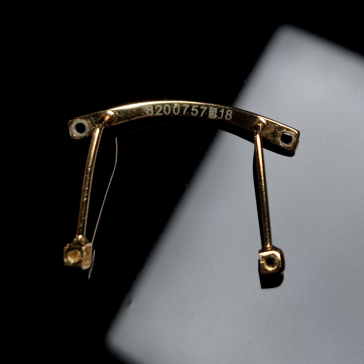 Cartier C Decor Nose Bridge (Aftermarket - Not for Cartier Specs) - Gold (18mm)