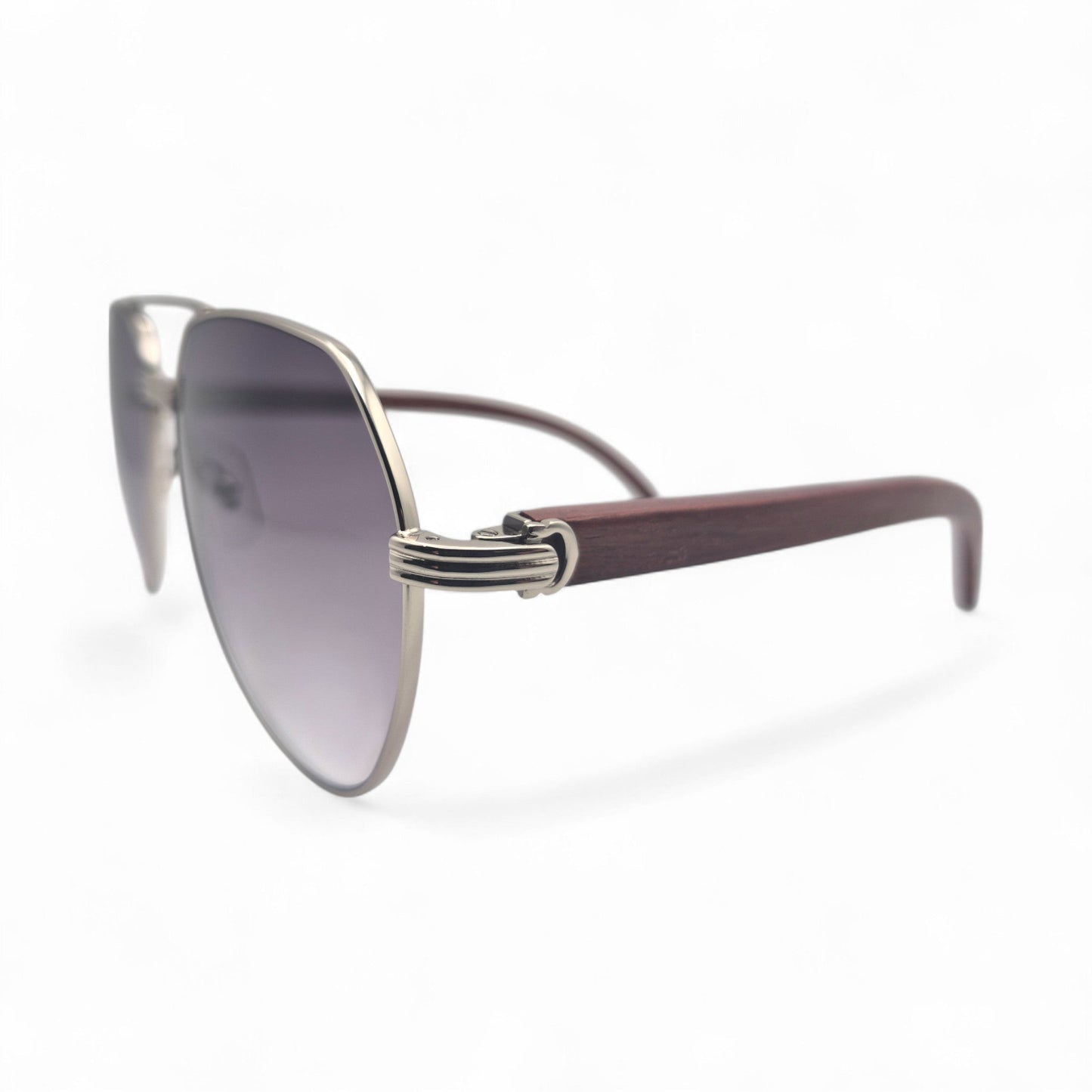 CT0272S Santos Aviators Sunglasses - Woods w/ Faded Lenses