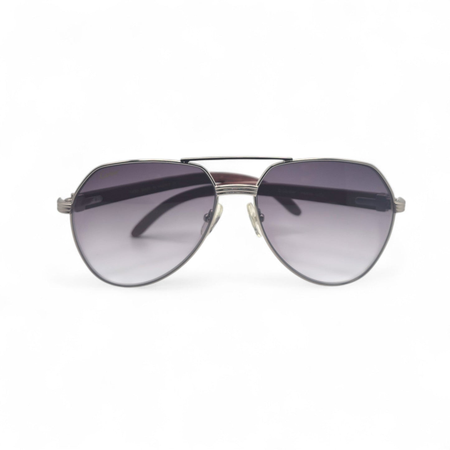 CT0272S Santos Aviators Sunglasses - Woods w/ Faded Lenses