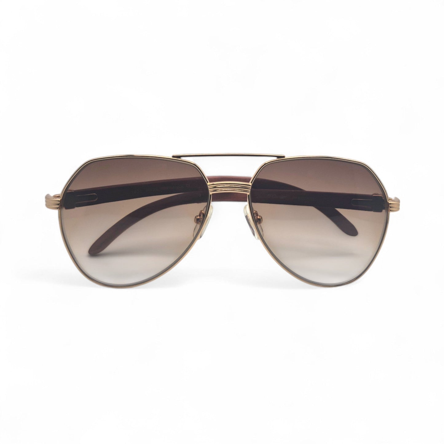 CT0272S Santos Aviators Sunglasses - Woods w/ Faded Lenses