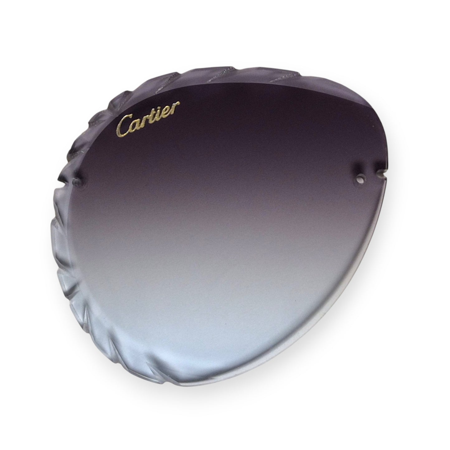 Custom Shape Lenses (60) - Gray Gradient (Diamond Cut)