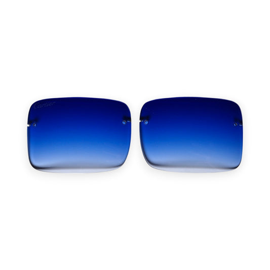 Custom Rectangle Lenses (59) - Cobalt Blue Gradient