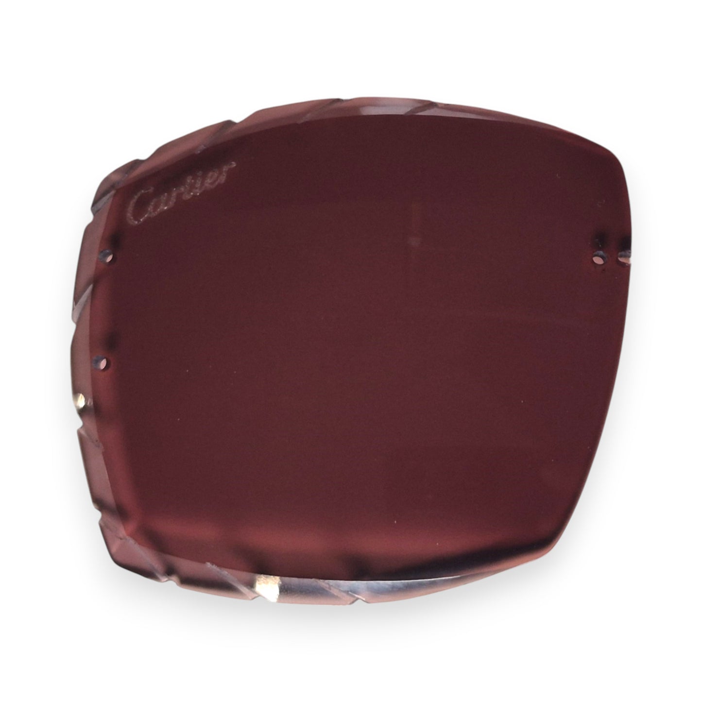 Custom Mykonos Lenses (62) - Wine Red (Diamond Cut)