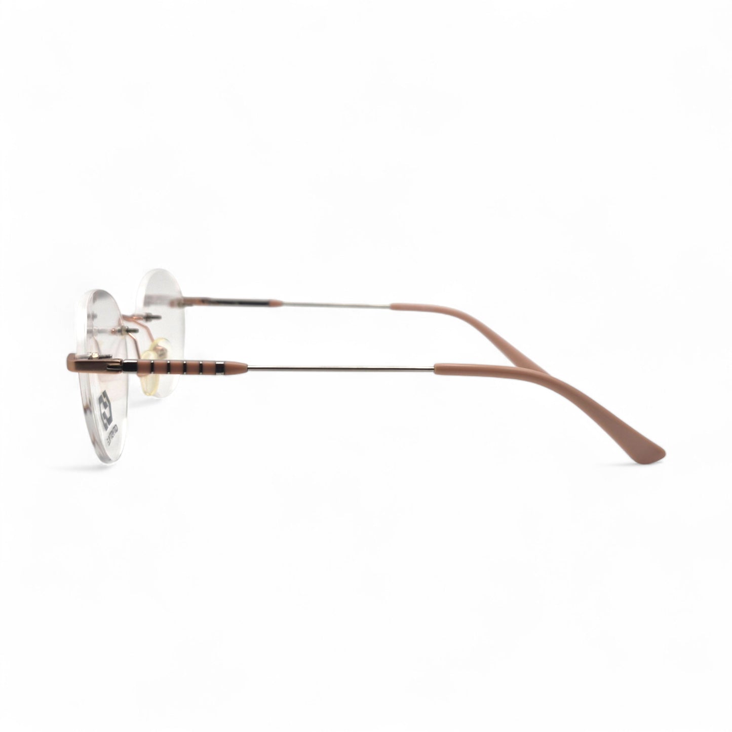 citystyle_3005_rose_gold_pink_rimless_round_eyeglasses