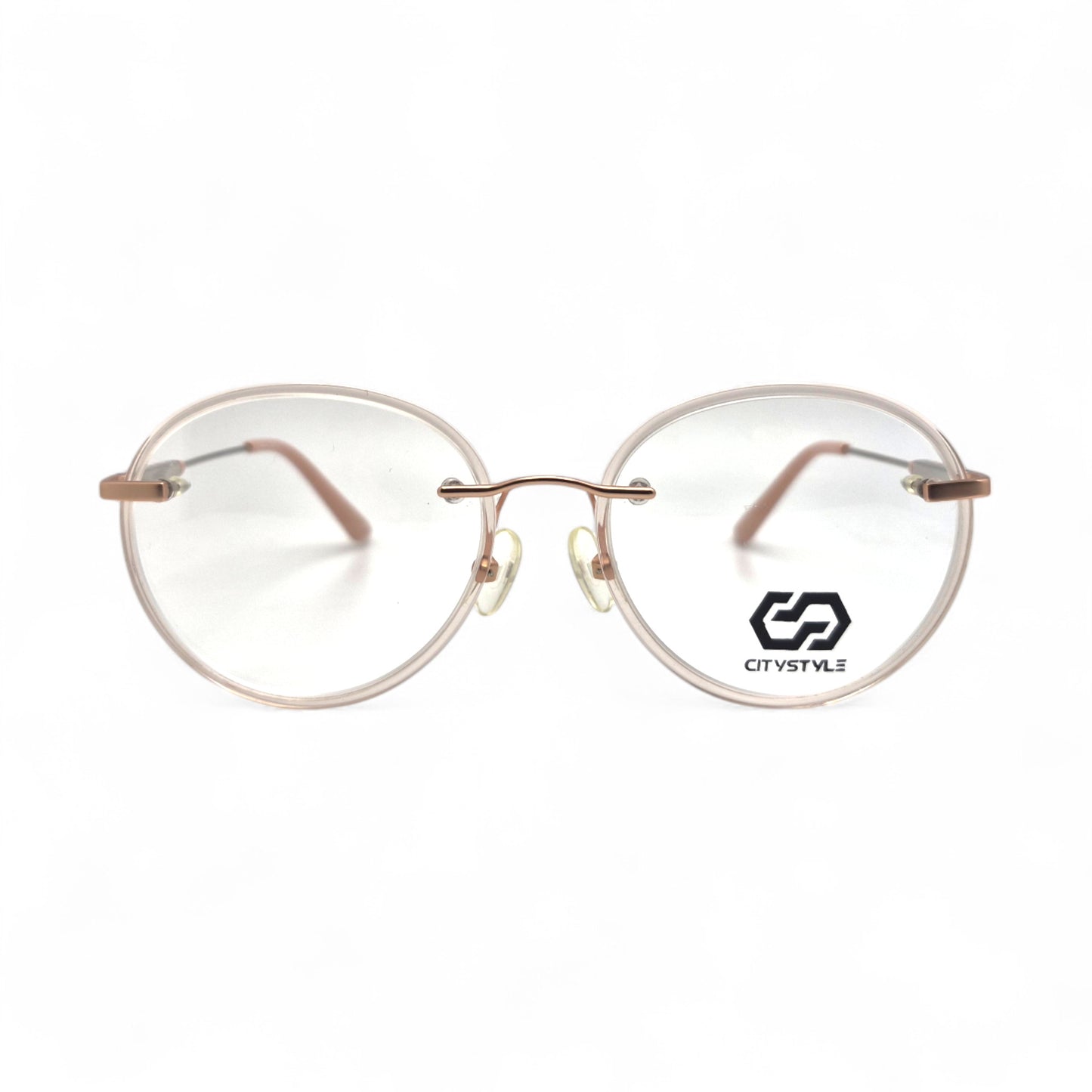 citystyle_3005_rose_gold_pink_fullframe_round_eyeglasses