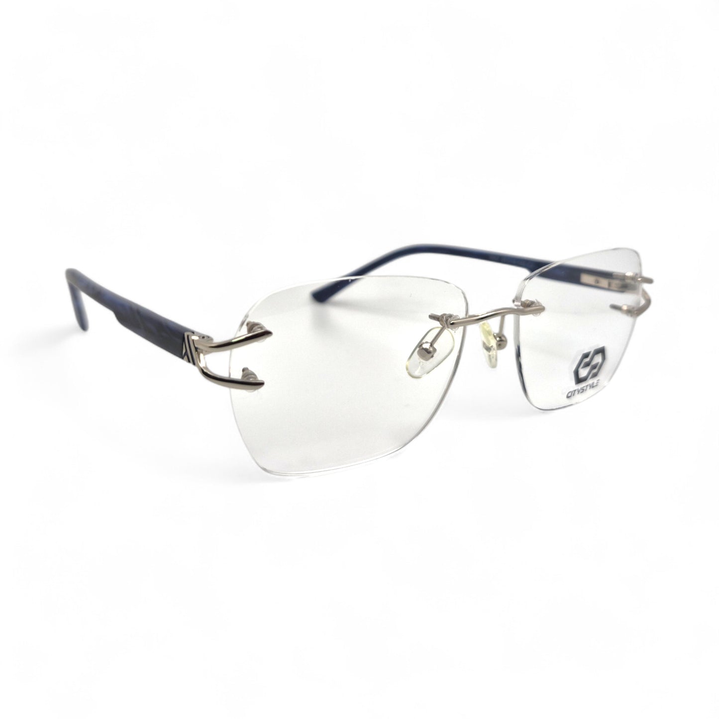 citystyle_3007_silver_blue_acetate_marble_eyeyeglasses