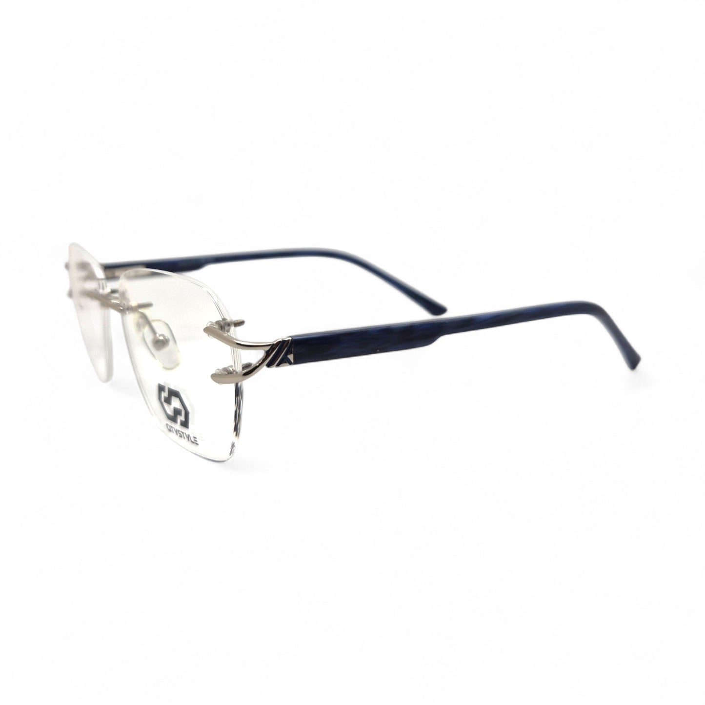 citystyle_3007_silver_blue_acetate_marble_eyeyeglasses