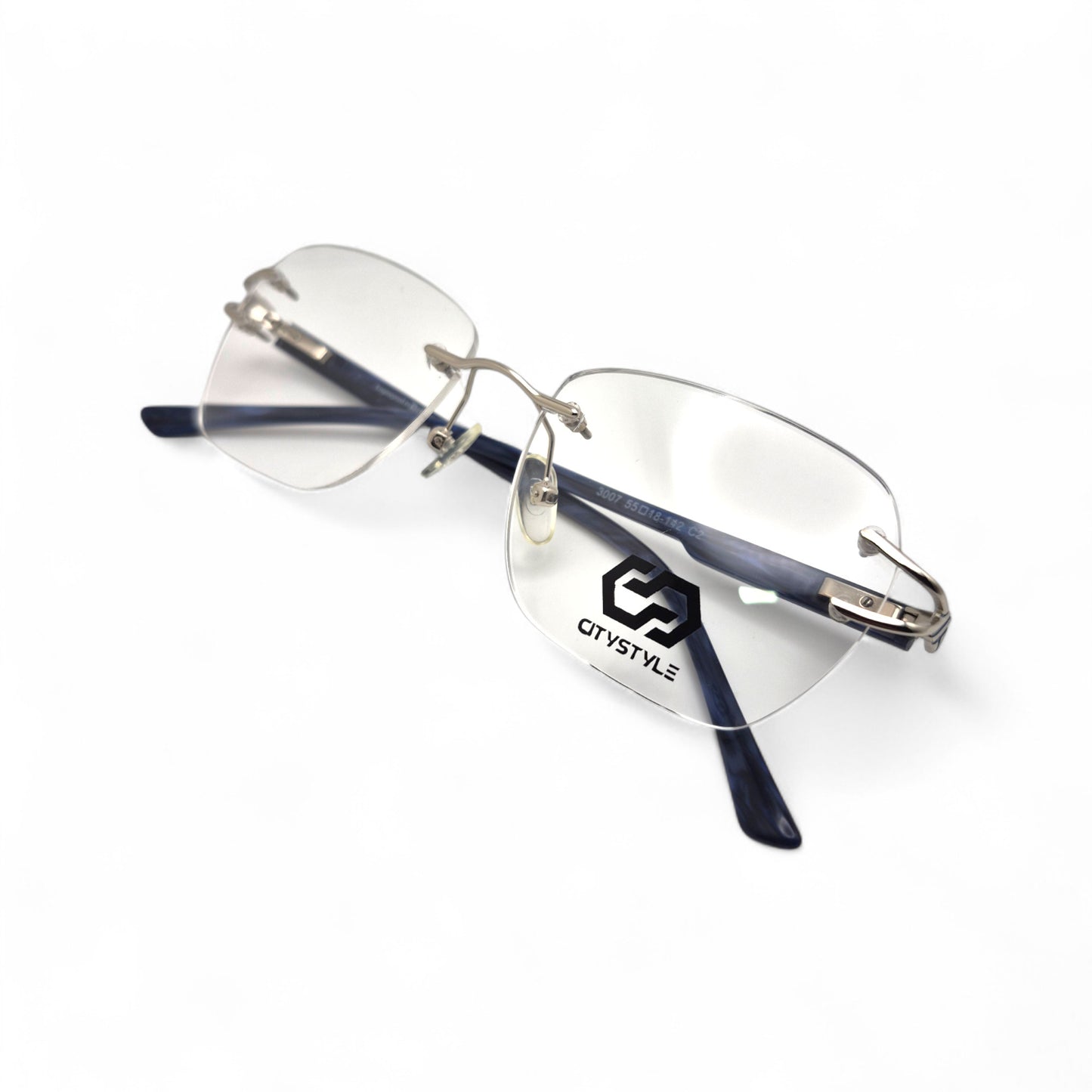 citystyle_3007_silver_blue_acetate_marble_eyeyeglasses