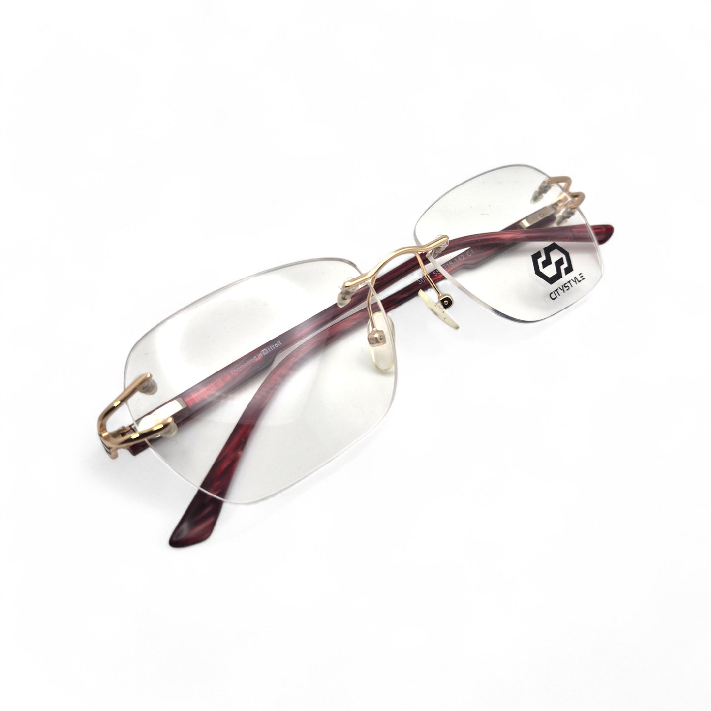 citystyle_3007_gold_red_acetate_marble_eyeglasses
