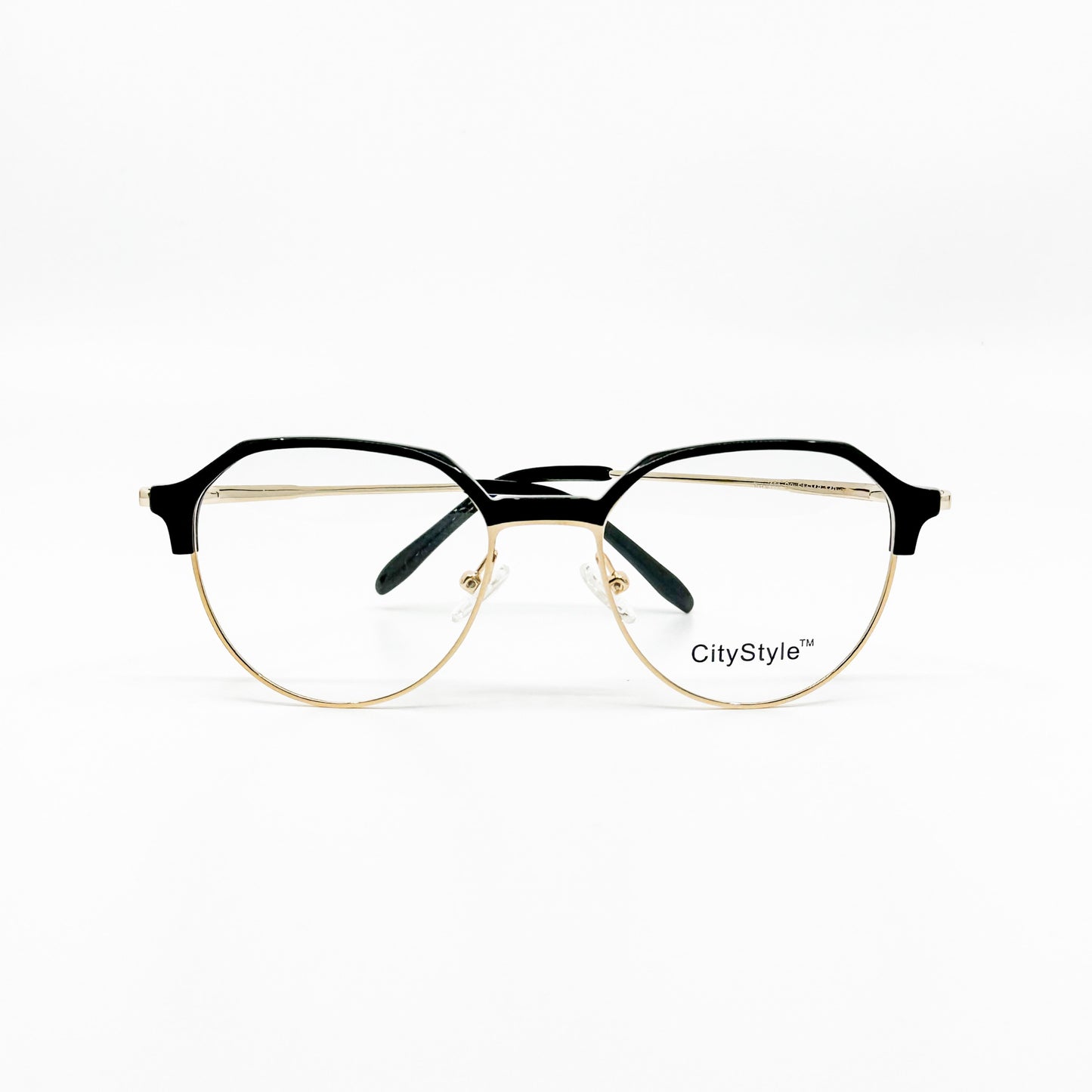 CityStyle™ 2111 - Gold & Black Acetate