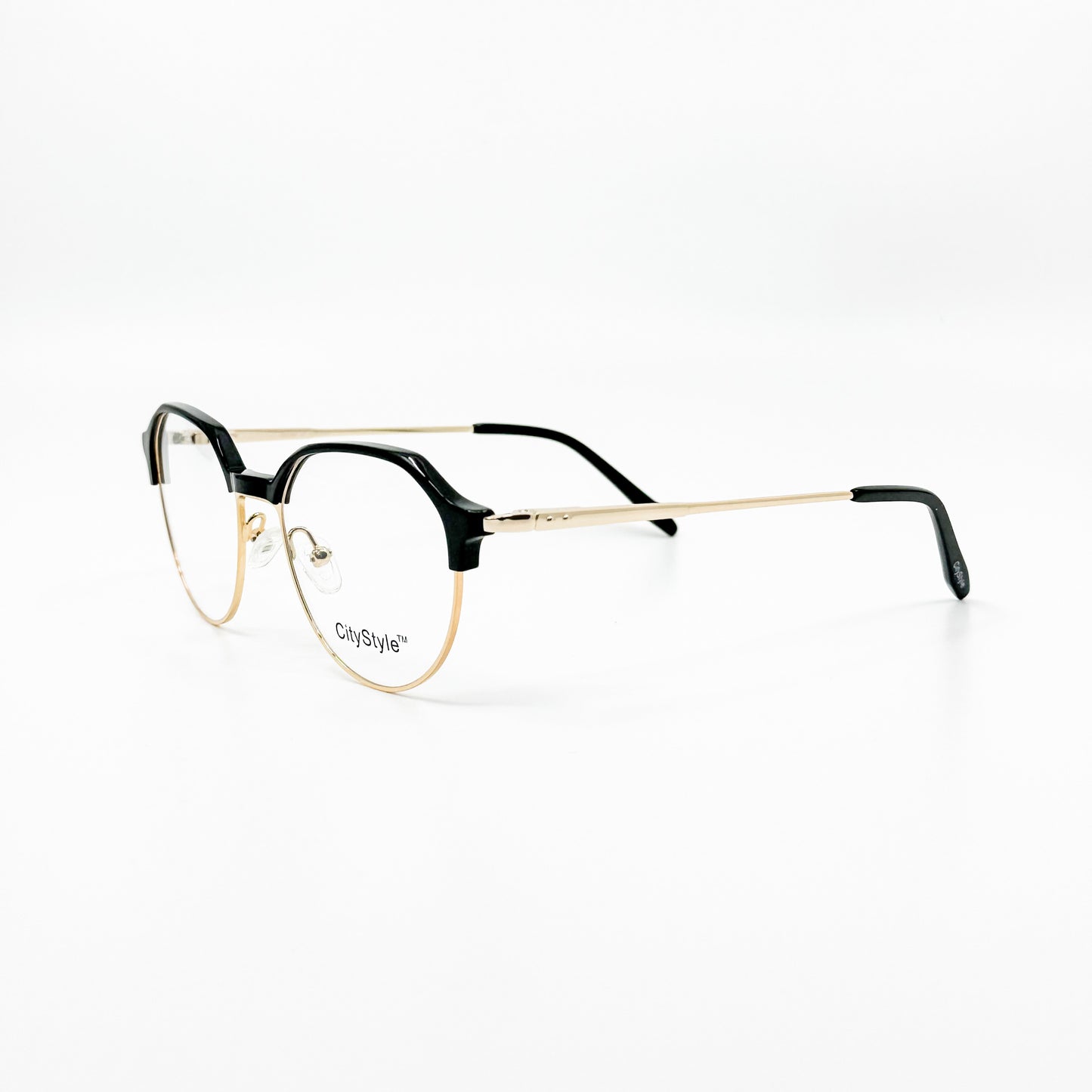 CityStyle™ 2111 - Gold & Black Acetate