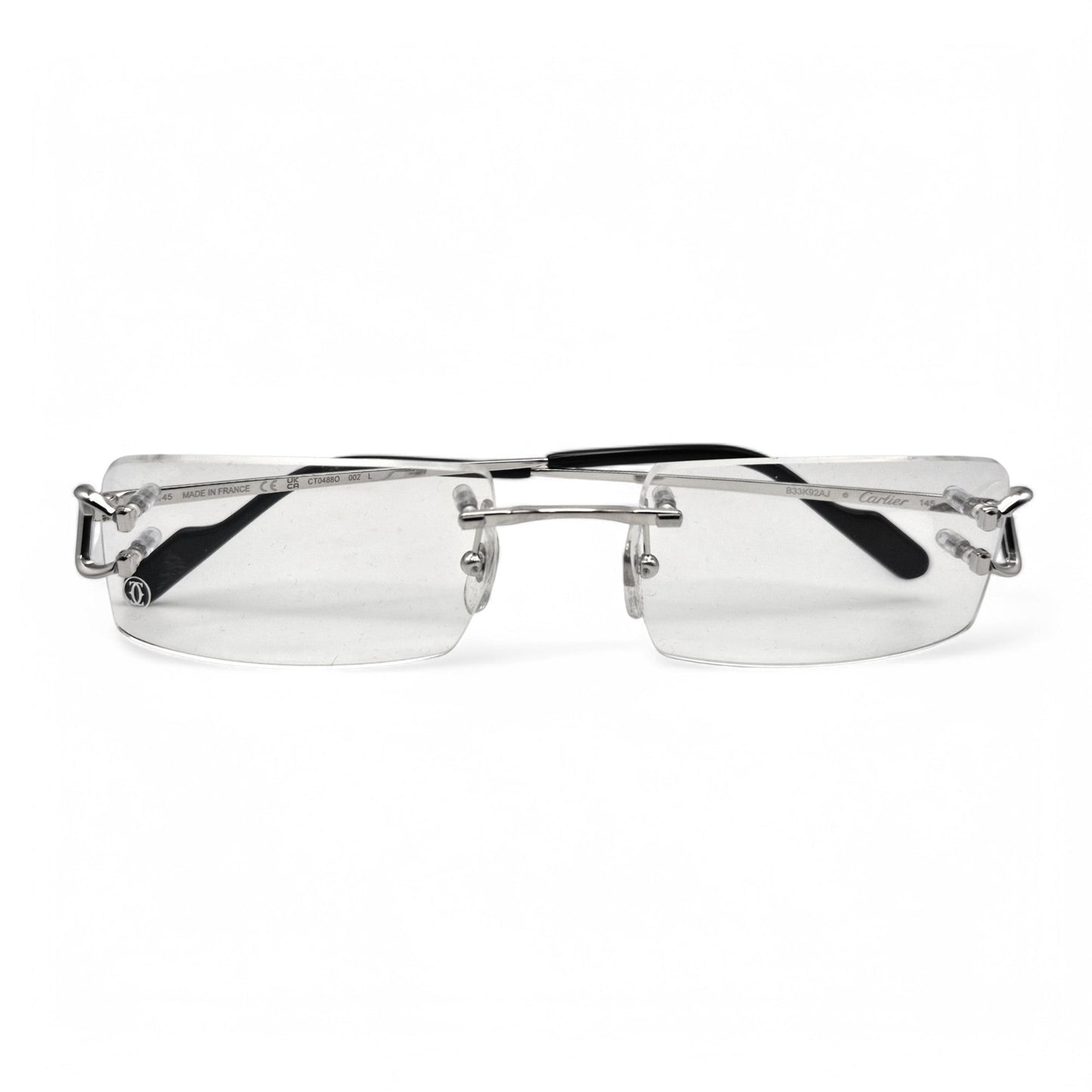 CT0488O Authentic Cartier Signature C - Big C Wires Eyeglasses (2020s)