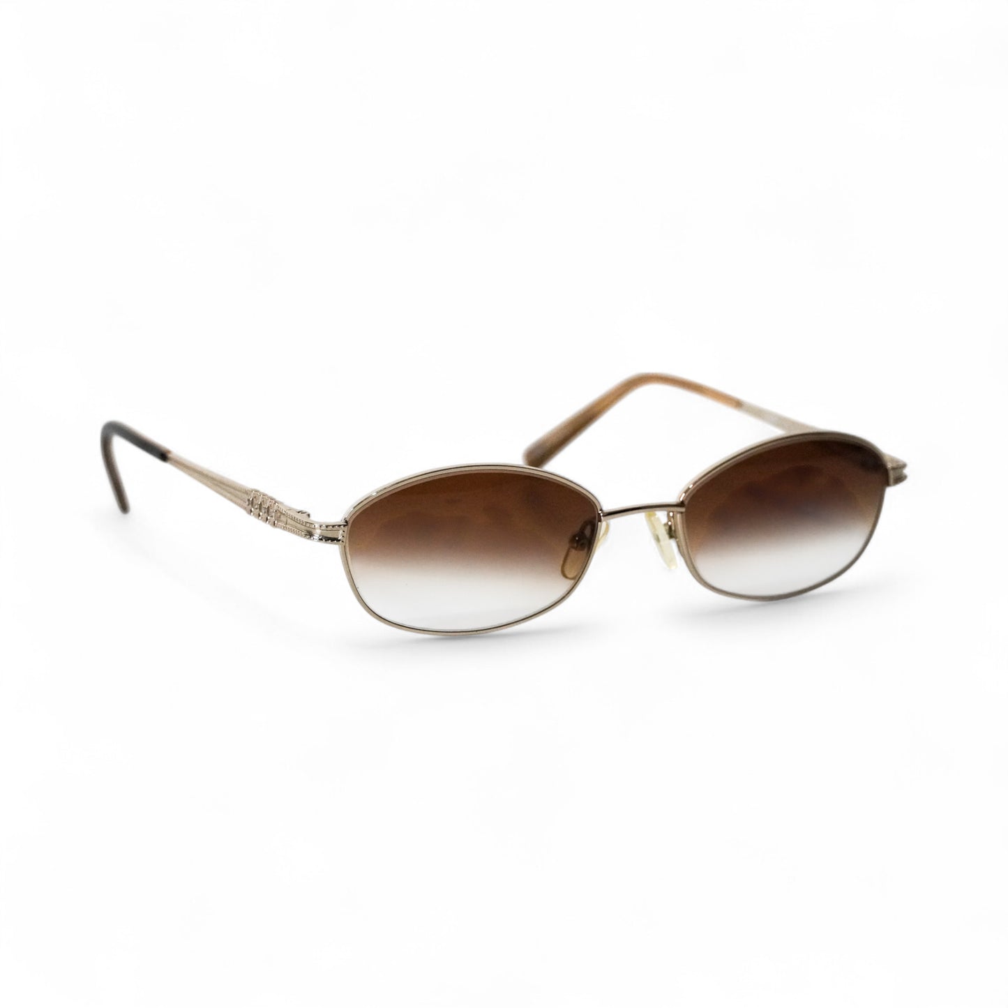 Cafr™ C422F - Gold Wires w/ Brown Transitional Lenses