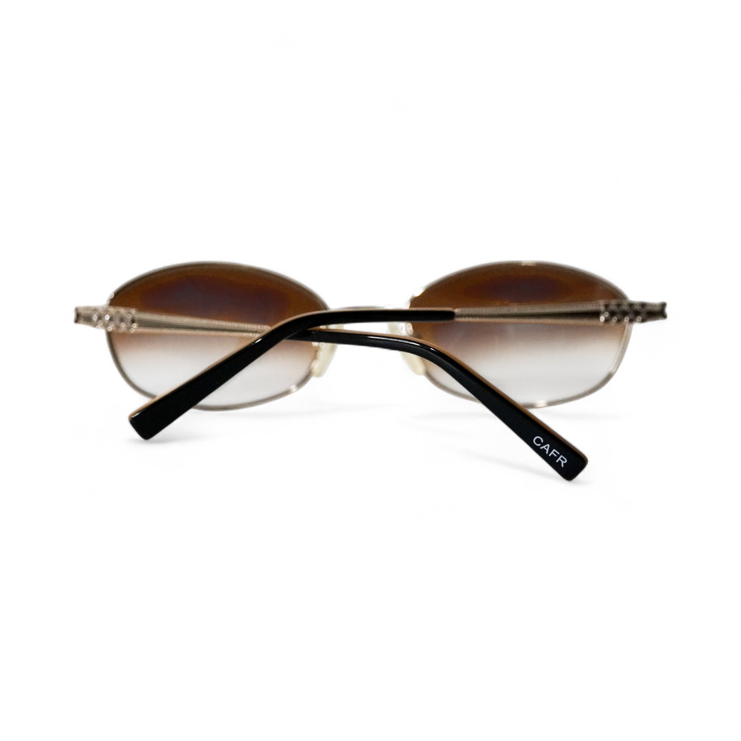 Cafr™ C422F - Gold Wires w/ Brown Transitional Lenses