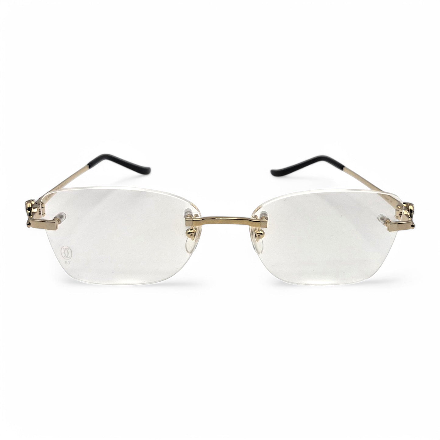 CT0522O Authentic Cartier Panthere Eyeglasses - 51-17 Wires (2020s)