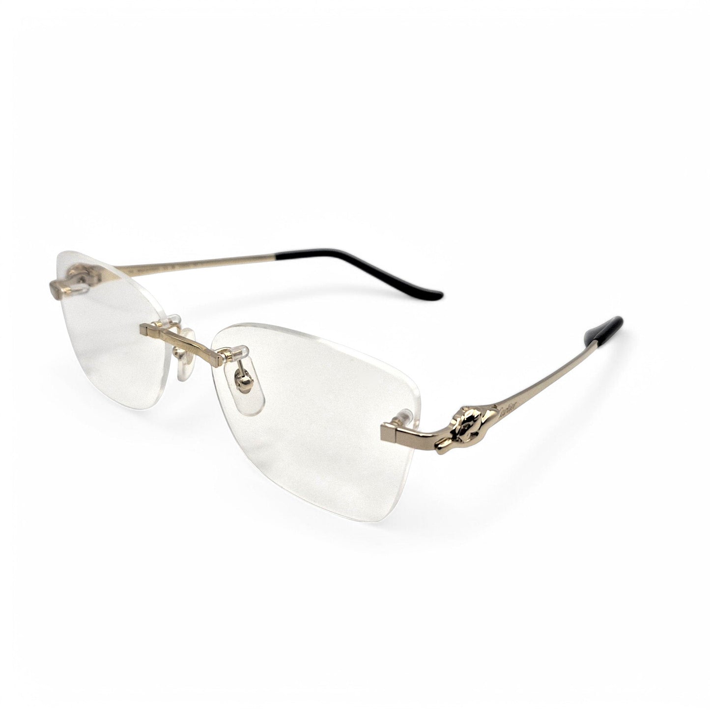 CT0522O Authentic Cartier Panthere Eyeglasses - 51-17 Wires (2020s)