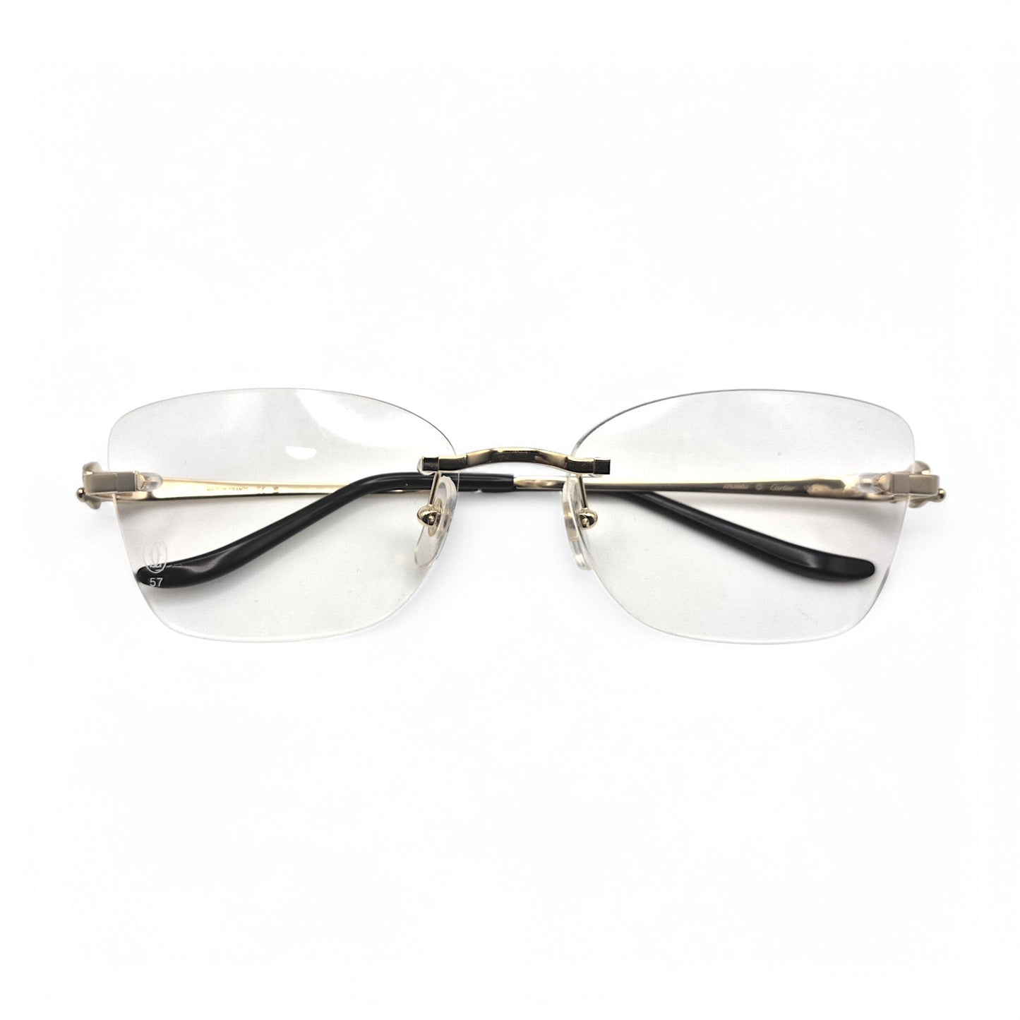 CT0522O Authentic Cartier Panthere Eyeglasses - 51-17 Wires (2020s)