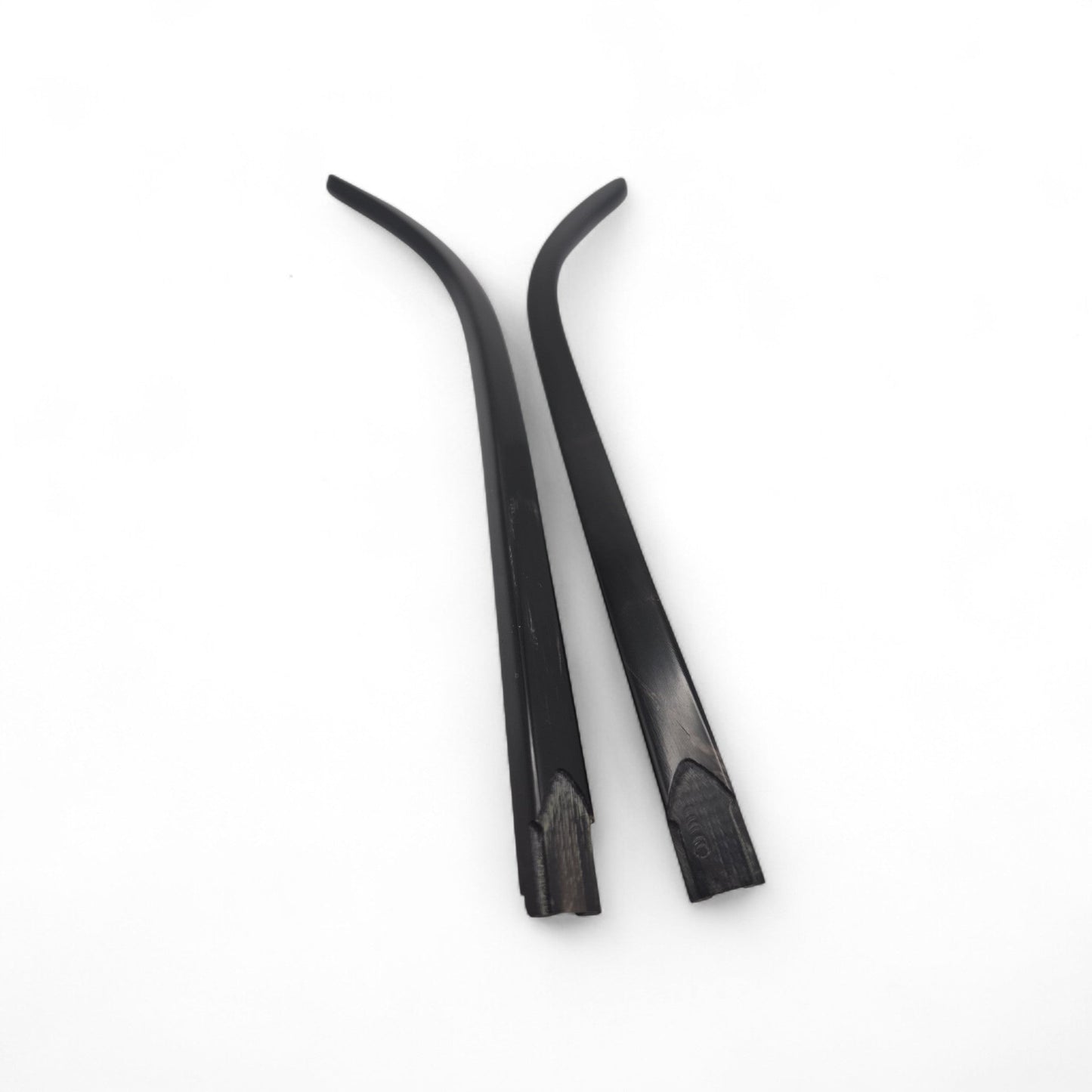 Giverny 49-55 Old Skool Temples - Polished Black Buffs