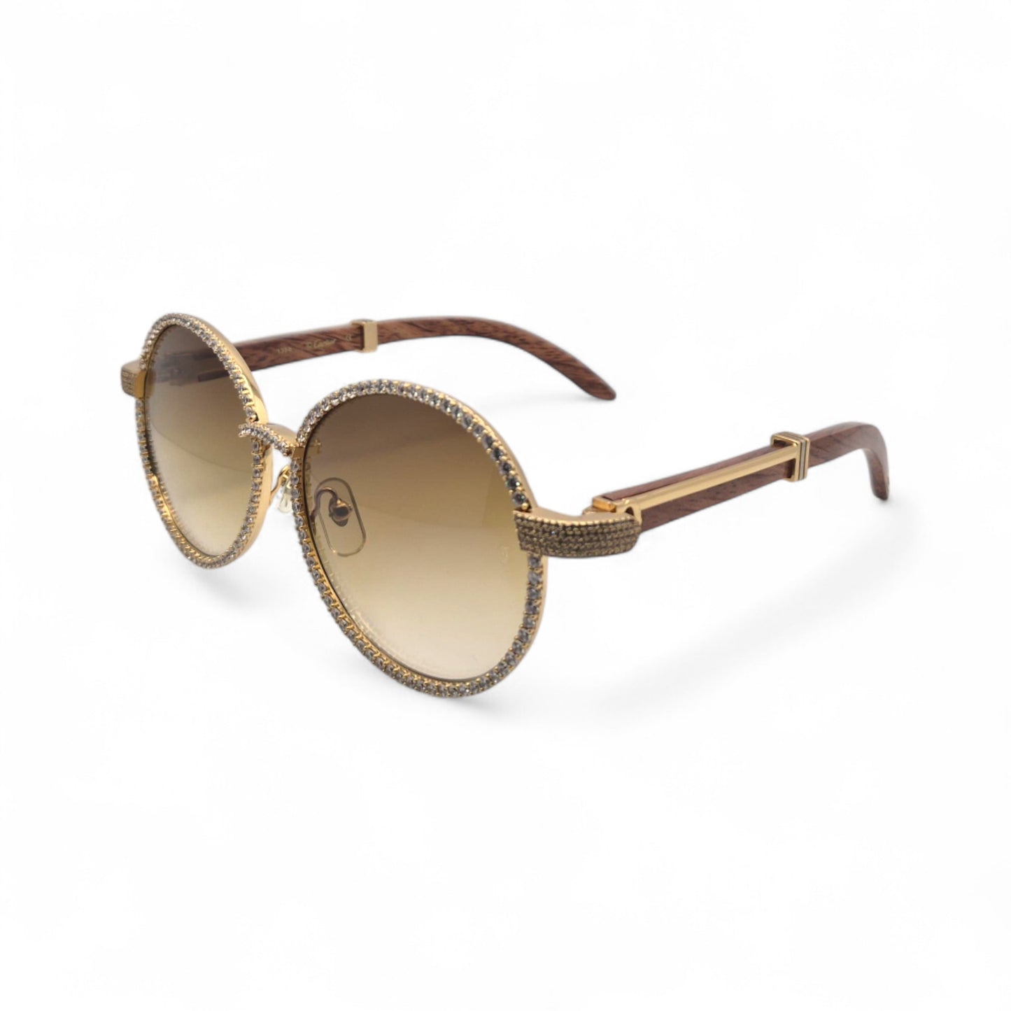 55_18_Gold_Woods_Diamond_Frame_Olive_Brown_Lenses