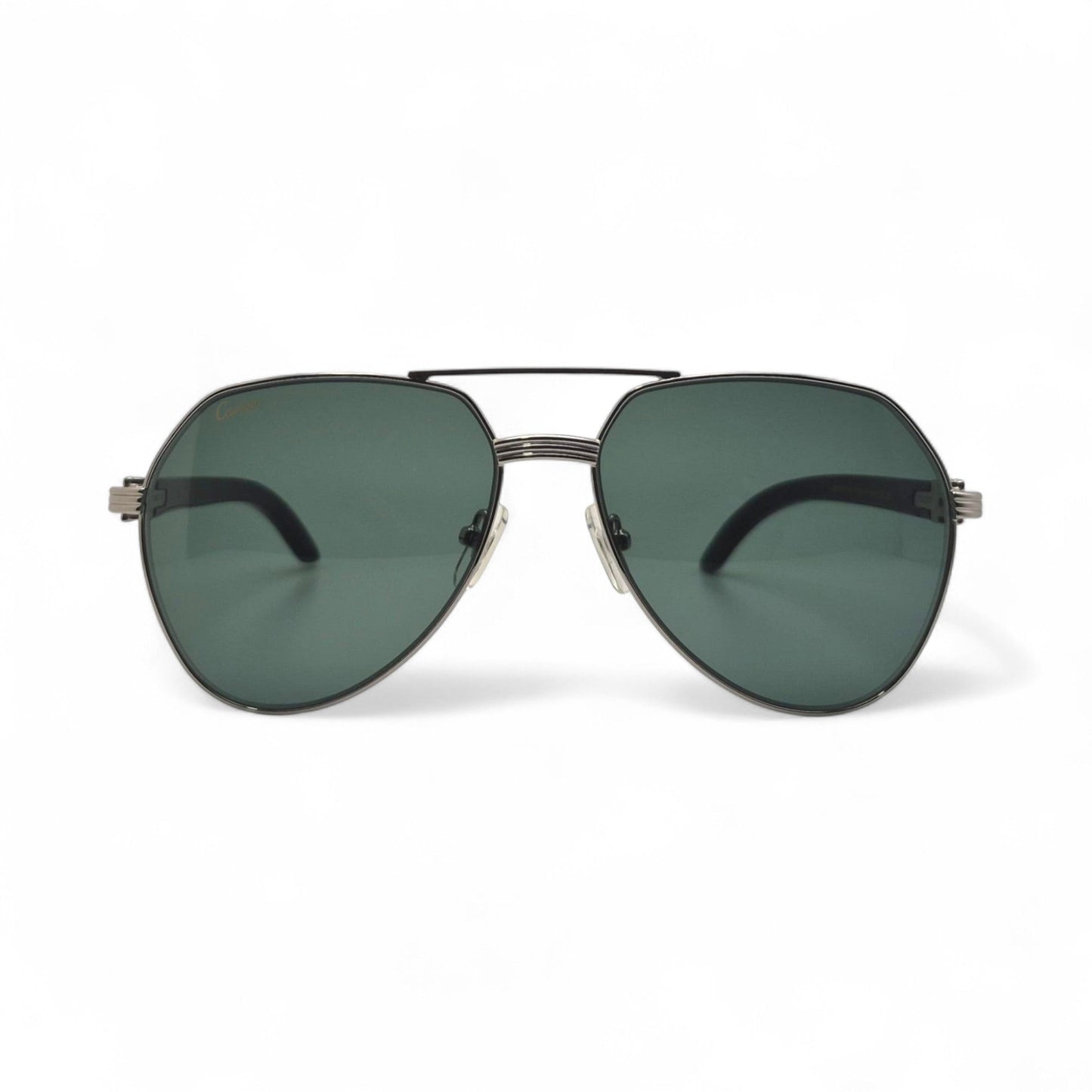 CT0272S Santos Aviators Sunglasses - Woods w/ Faded Lenses