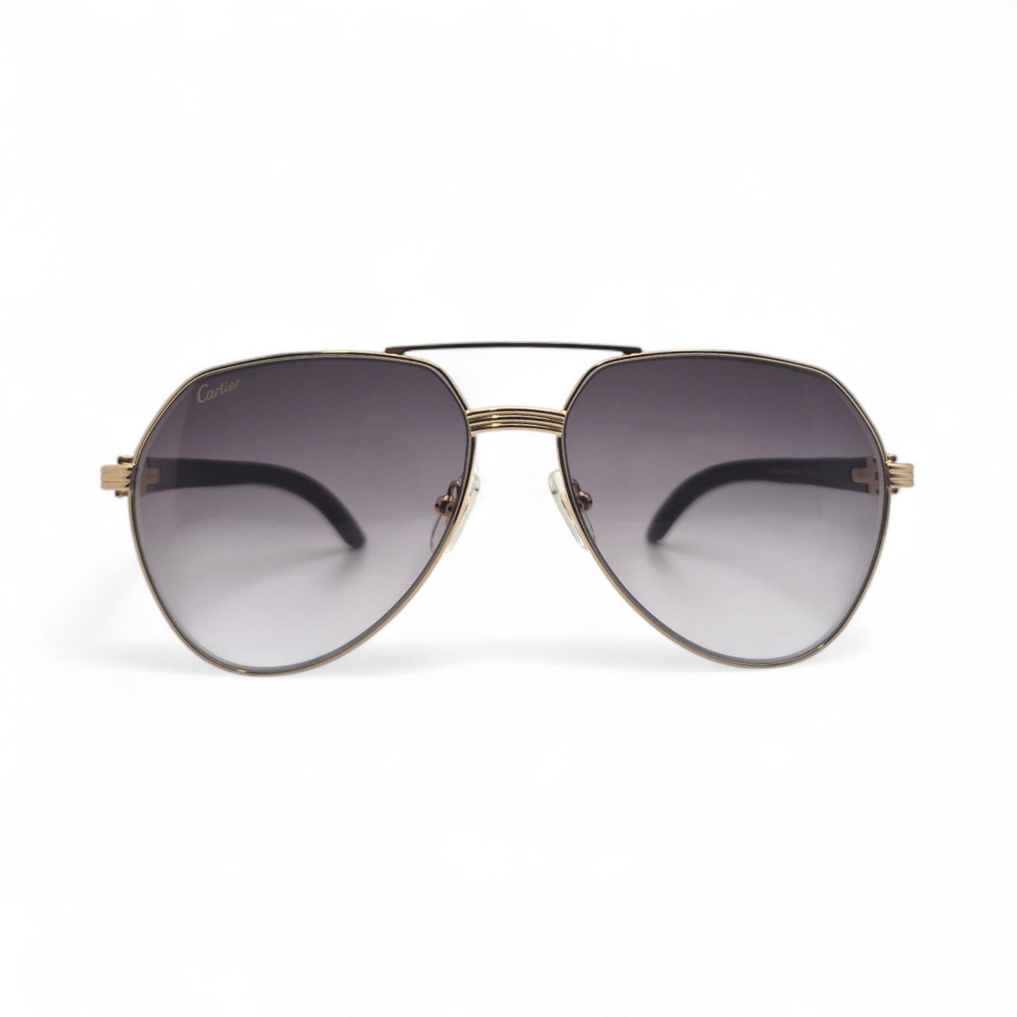 CT0272S Santos Aviators Sunglasses - Woods w/ Faded Lenses