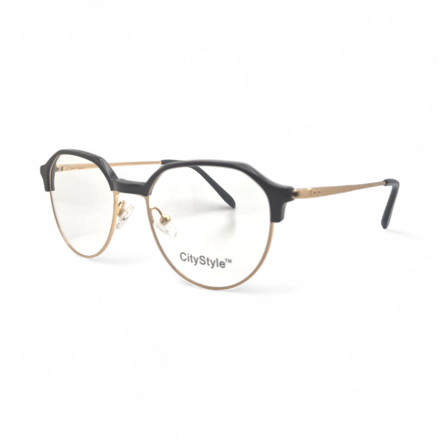 CityStyle™ 2111 - Gold & Black Acetate