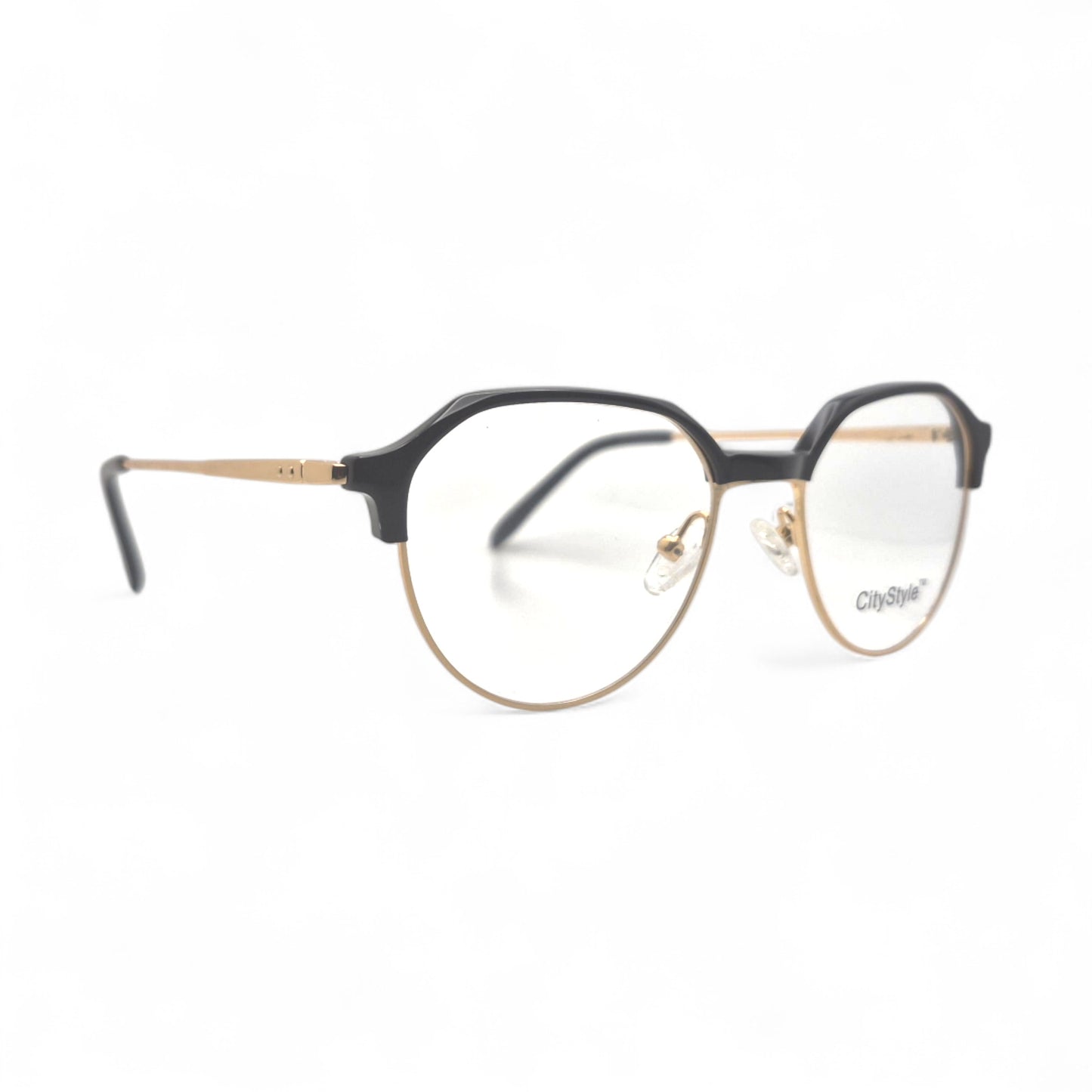 CityStyle™ 2111 - Gold & Black Acetate