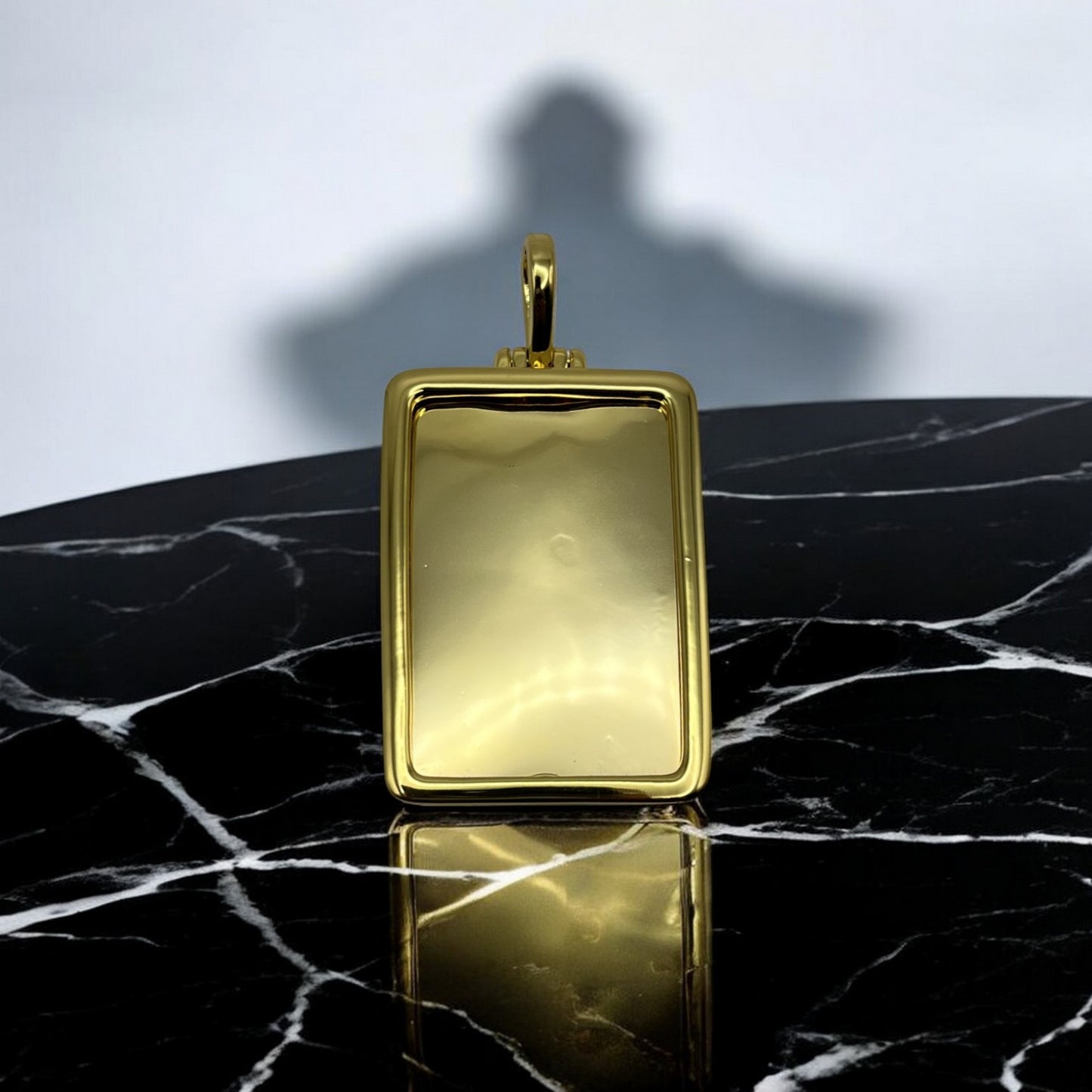 Gold Slab Pendant
