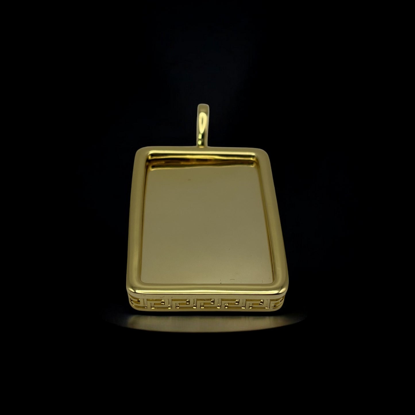 Gold Slab Pendant