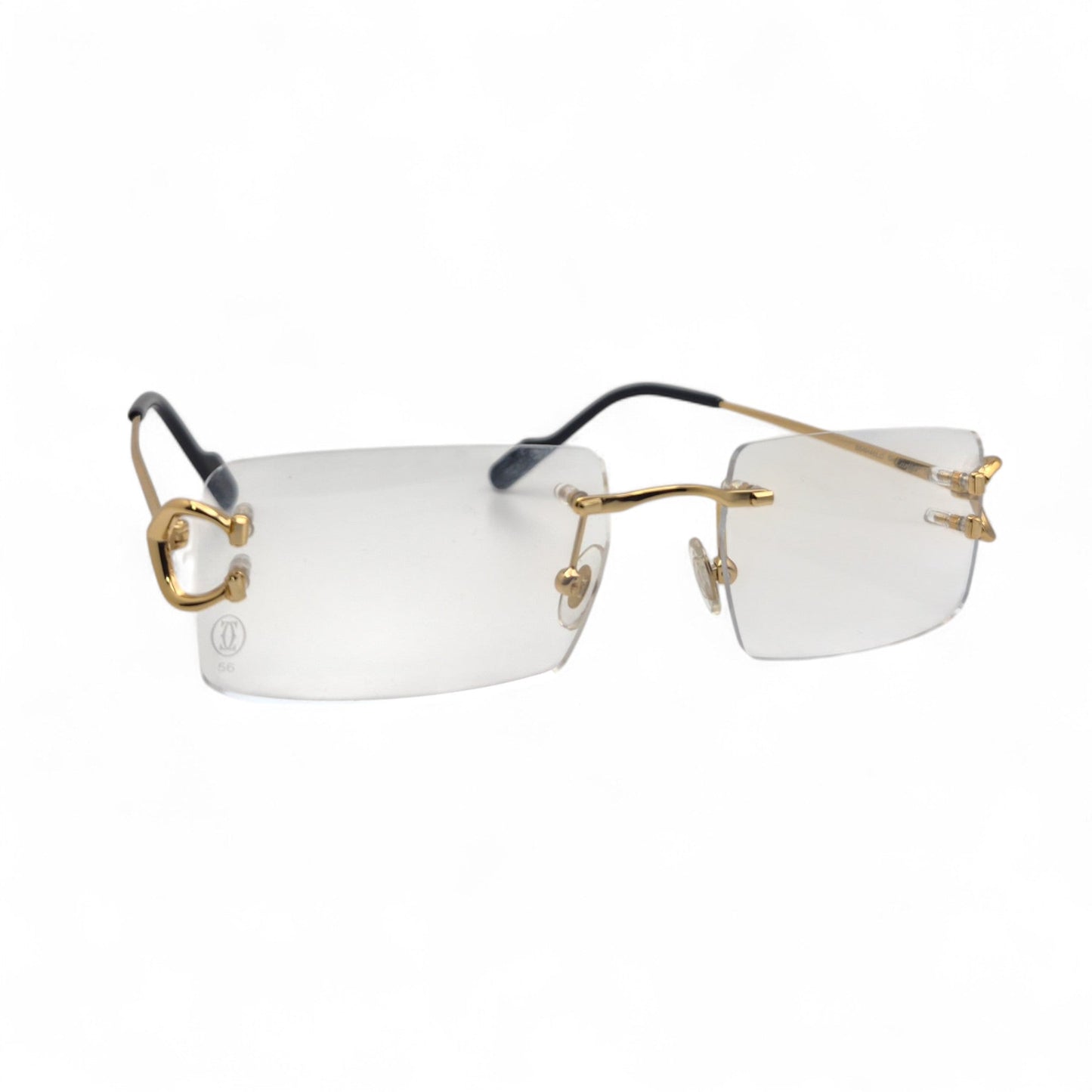 CT0488O Authentic Cartier Signature C - Big C Wires Eyeglasses (2020s)