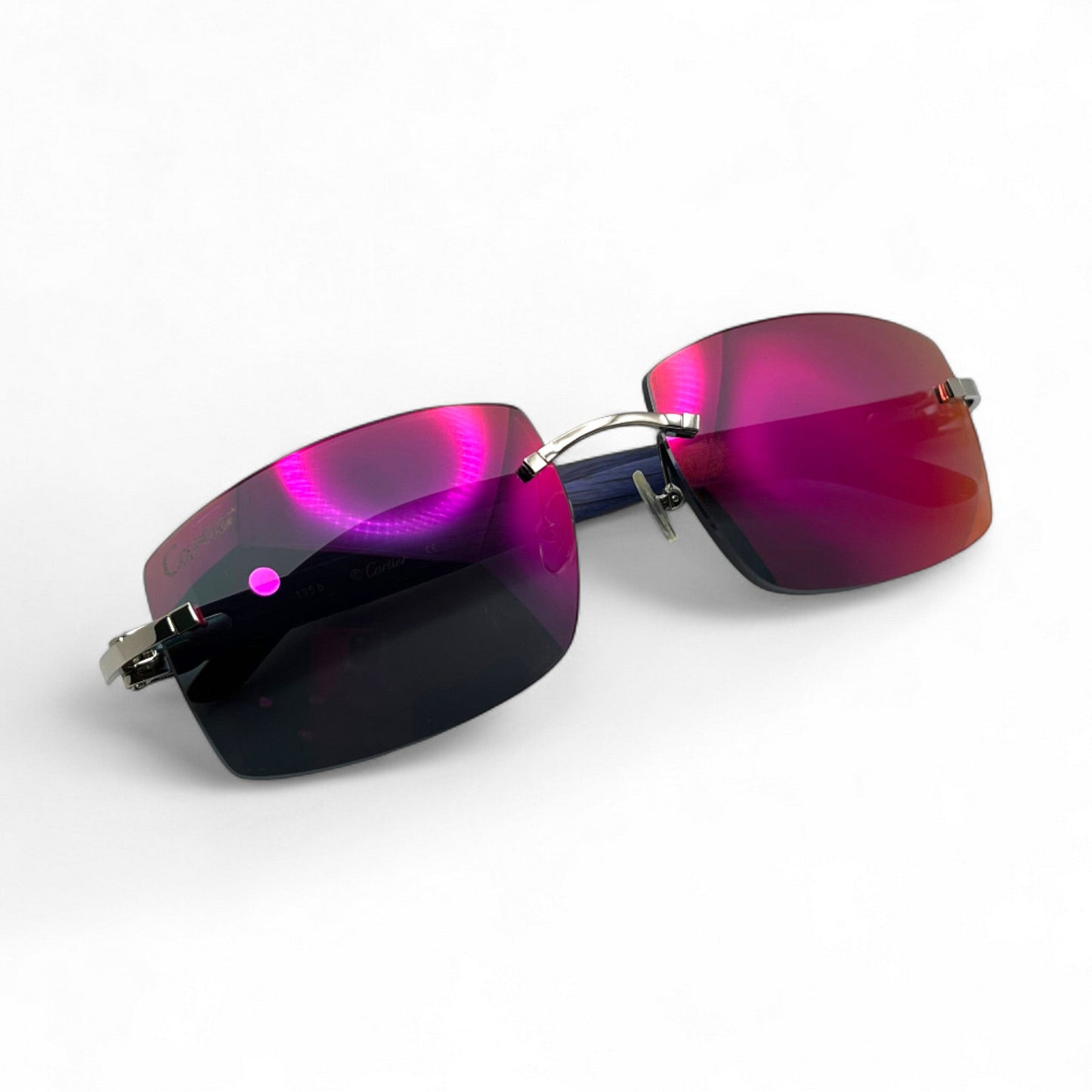 C Decor Woods (Transitions Revo) - Silver Cobalt Blue Woods Sunglasses (2020s)