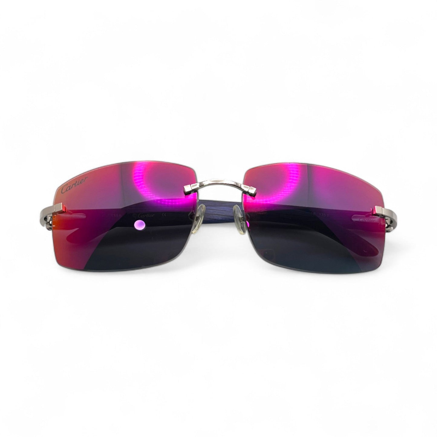 C Decor Woods (Transitions Revo) - Silver Cobalt Blue Woods Sunglasses (2020s)