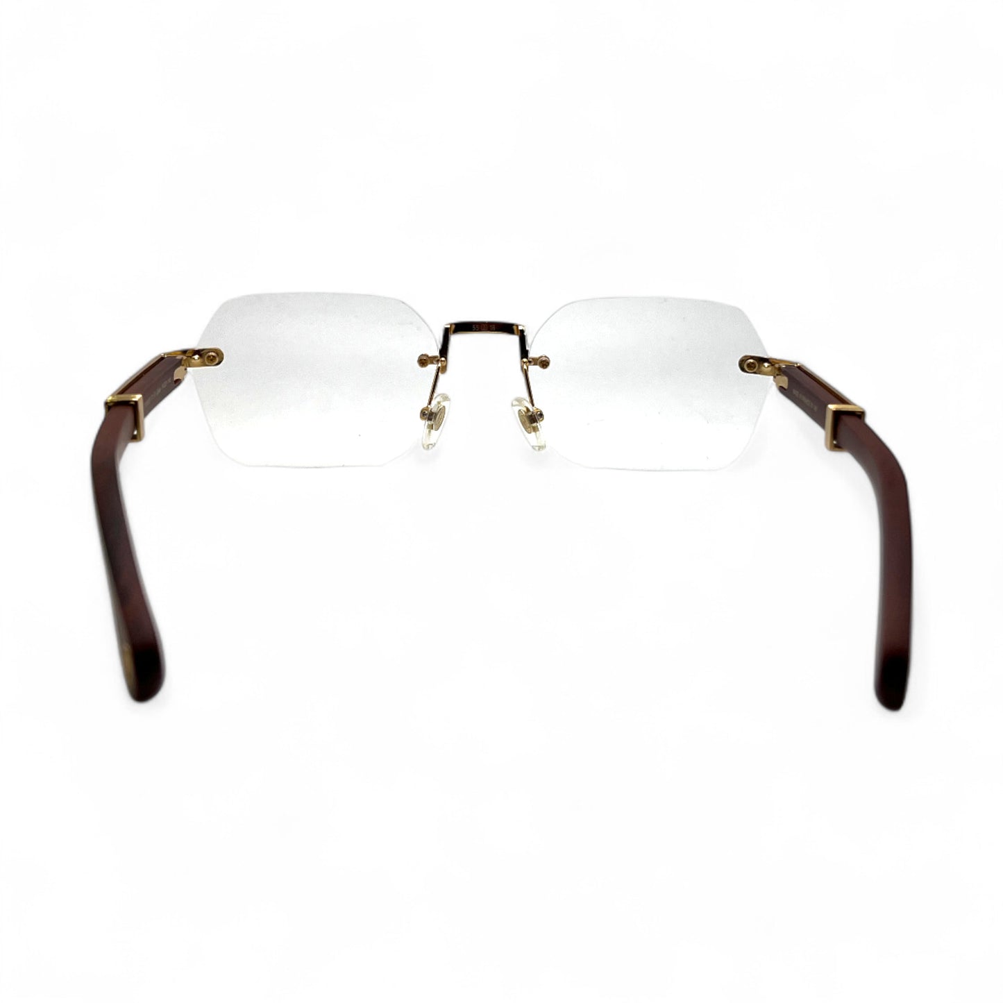 CT0362S Premiere - 56-21 Gold Brown Woods Eyeglasses (2023)