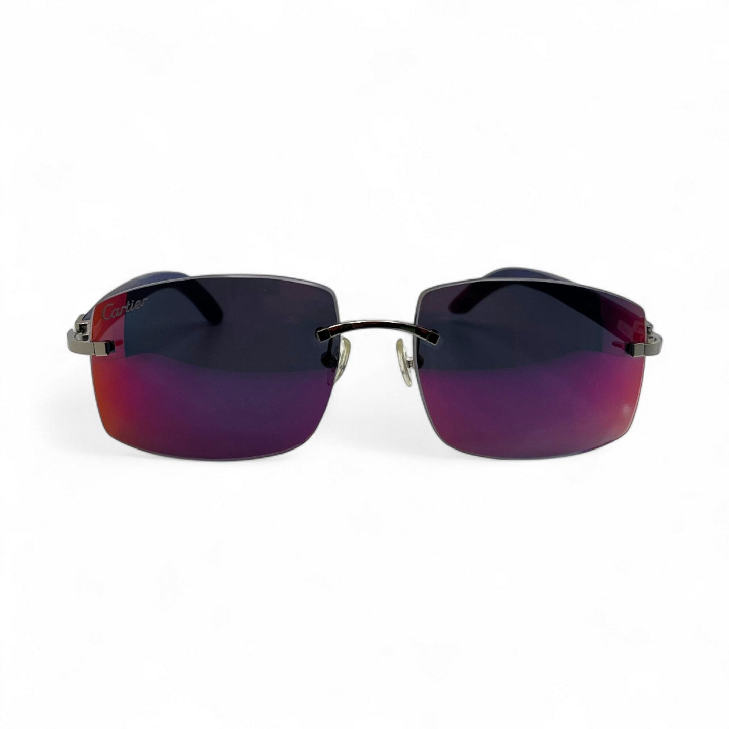 C Decor Woods (Transitions Revo) - Silver Cobalt Blue Woods Sunglasses (2020s)