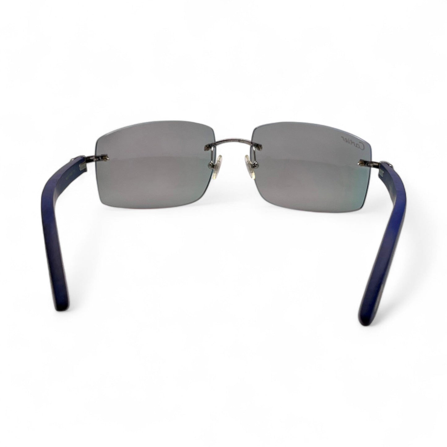 C Decor Woods (Transitions Revo) - Silver Cobalt Blue Woods Sunglasses (2020s)