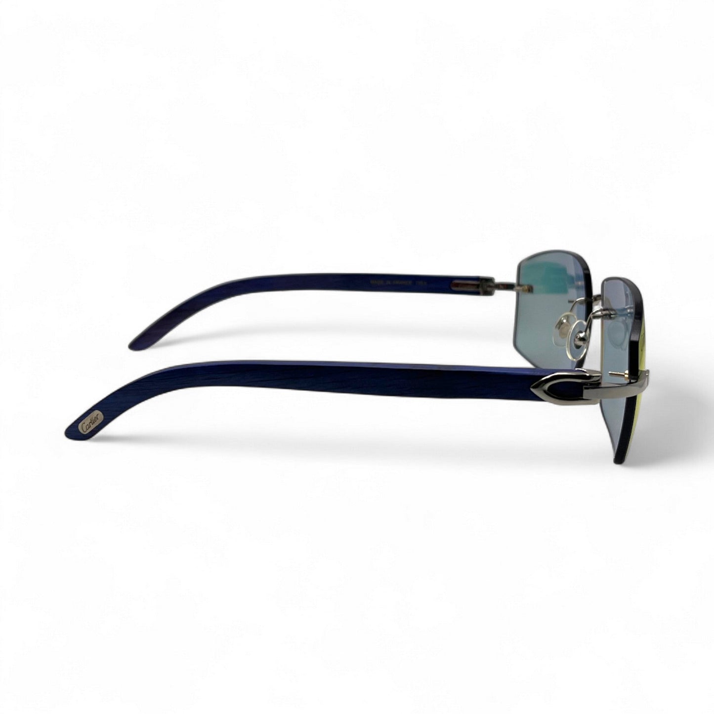 C Decor Woods (Transitions Revo) - Silver Cobalt Blue Woods Sunglasses (2020s)