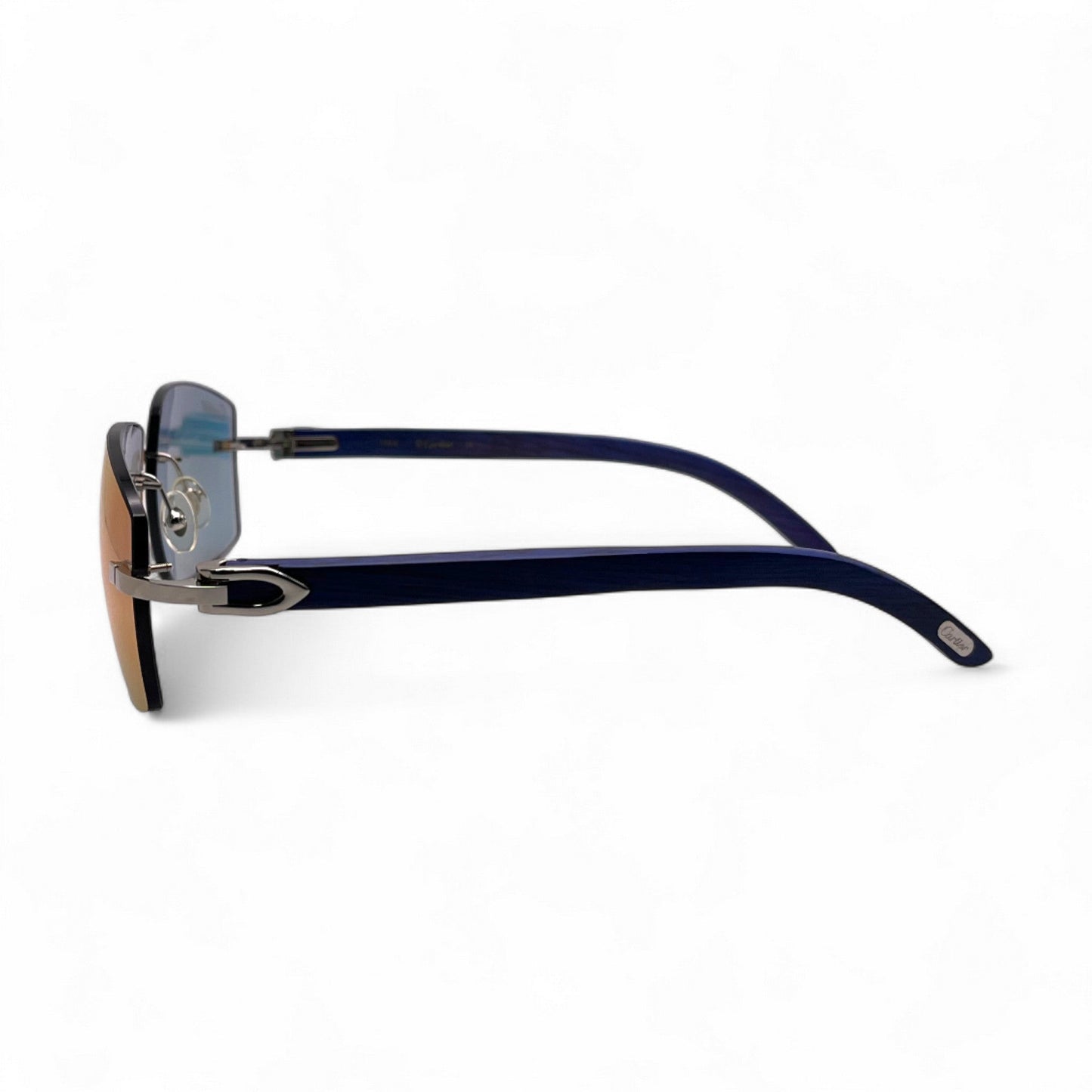 C Decor Woods (Transitions Revo) - Silver Cobalt Blue Woods Sunglasses (2020s)