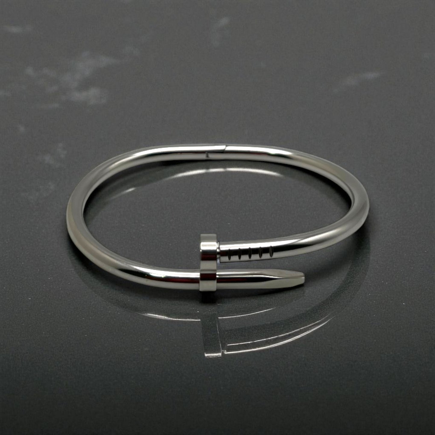 Nail Bracelet - Silver
