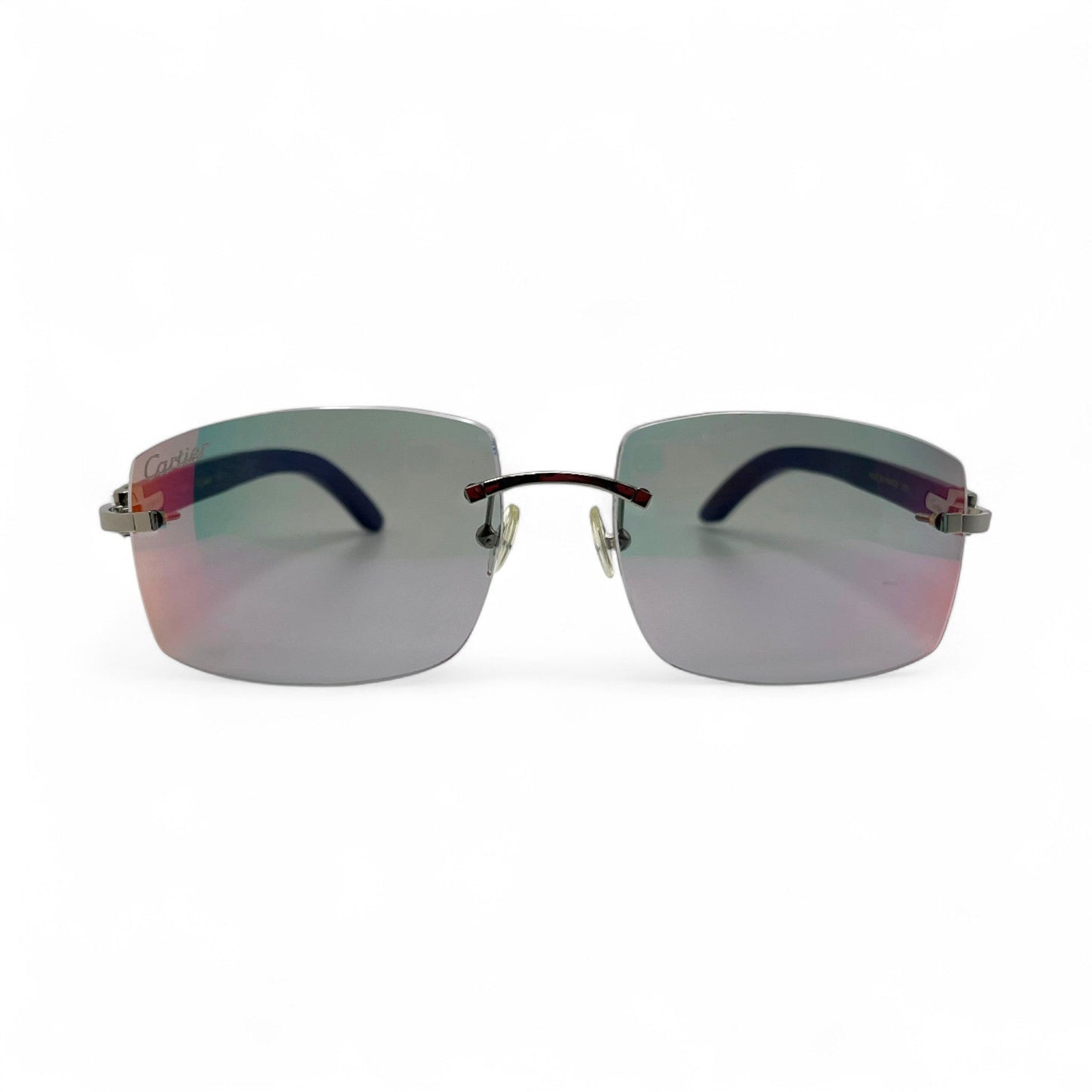 C Decor Woods (Transitions Revo) - Silver Cobalt Blue Woods Sunglasses (2020s)