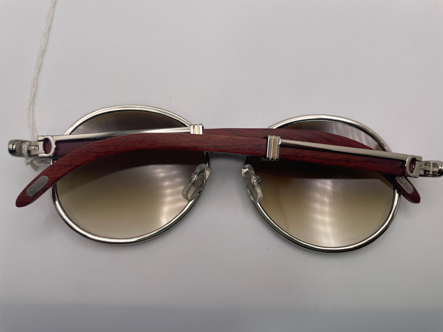 Cartier Custom - Silver Diamond Frame w/ Woods