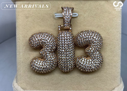 Rose Gold Stainless Steel 313 Pendant
