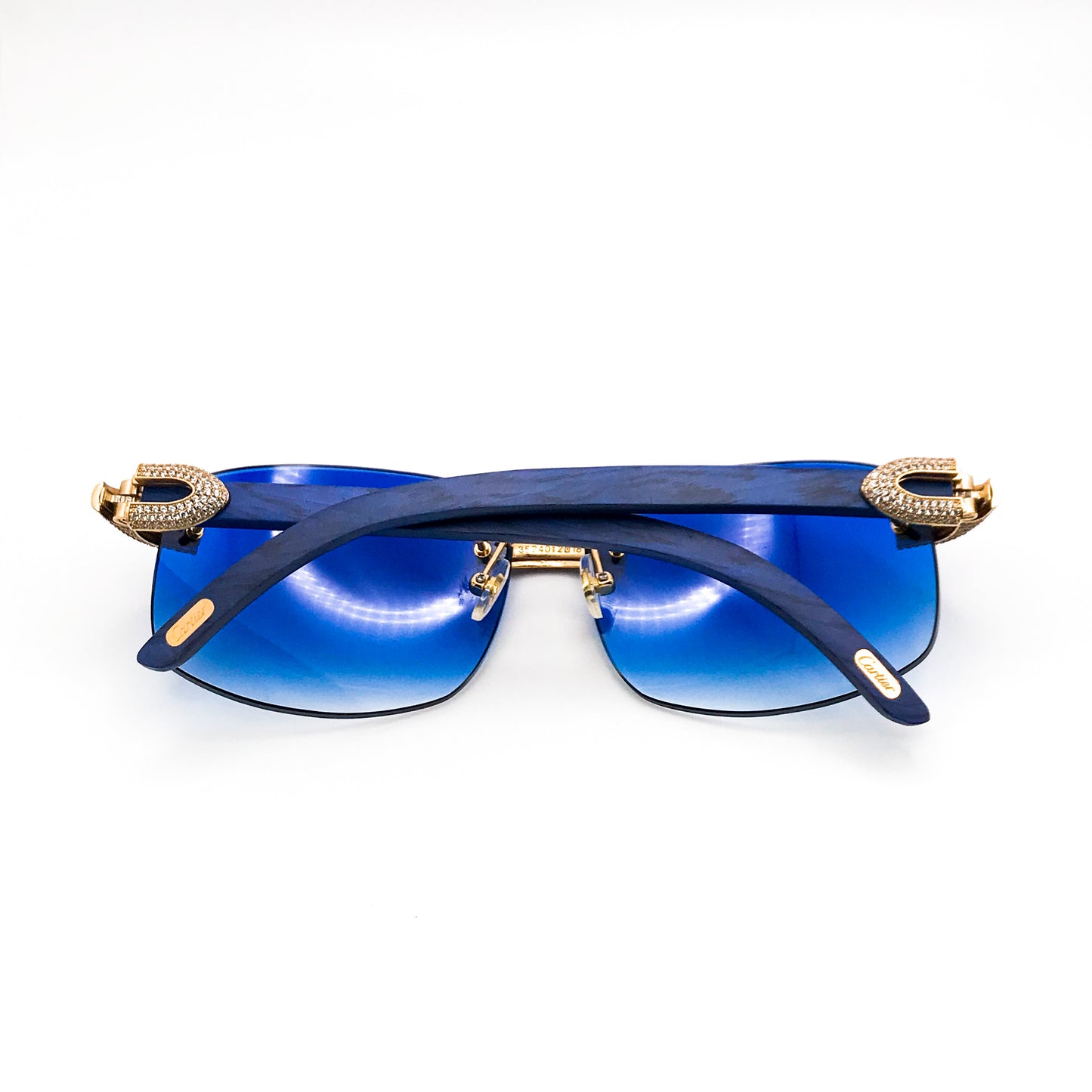 Blue Woods with 5pc Bead #6 Blue Gradient Tint Sunglasses