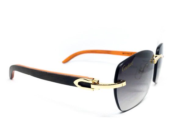 C Decor - Blue & Orange Woods w/ Custom Gray Cartier Lenses