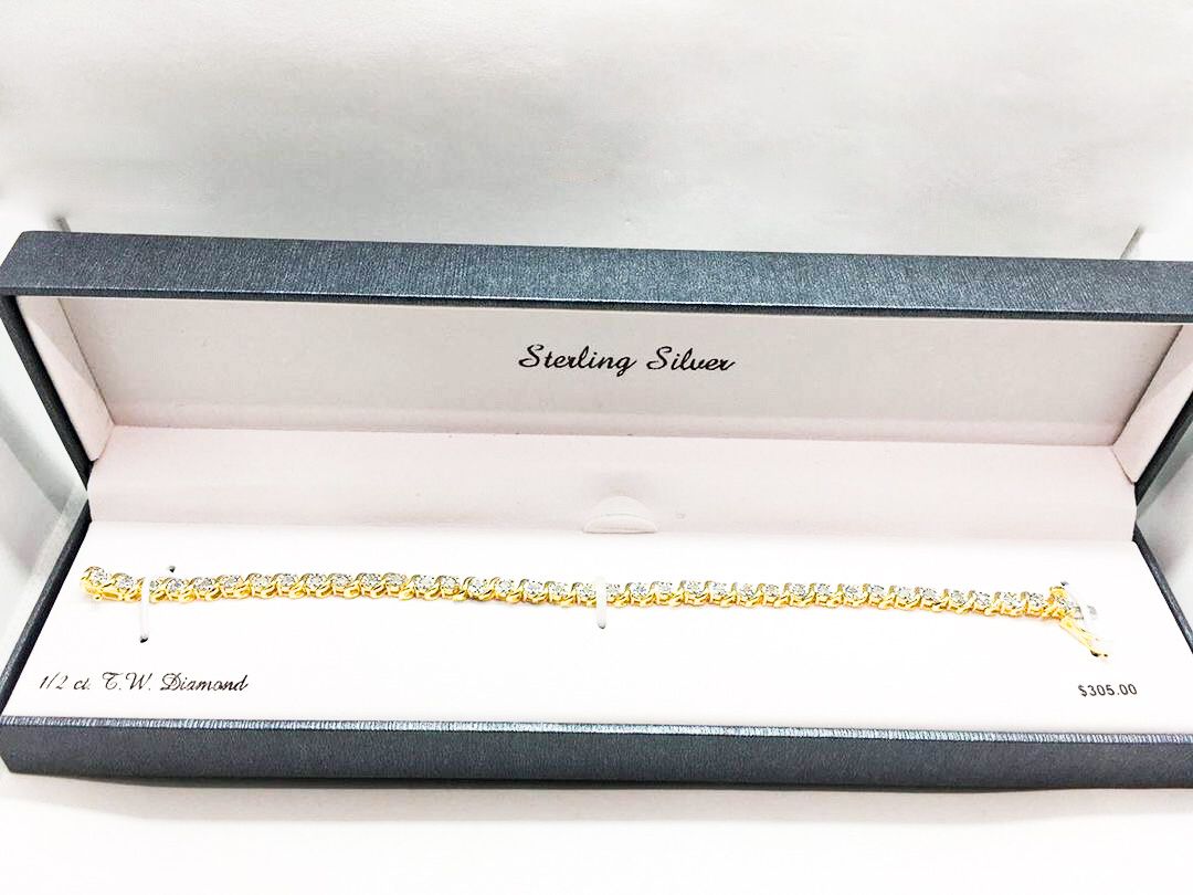 Gold Diamond Bracelet