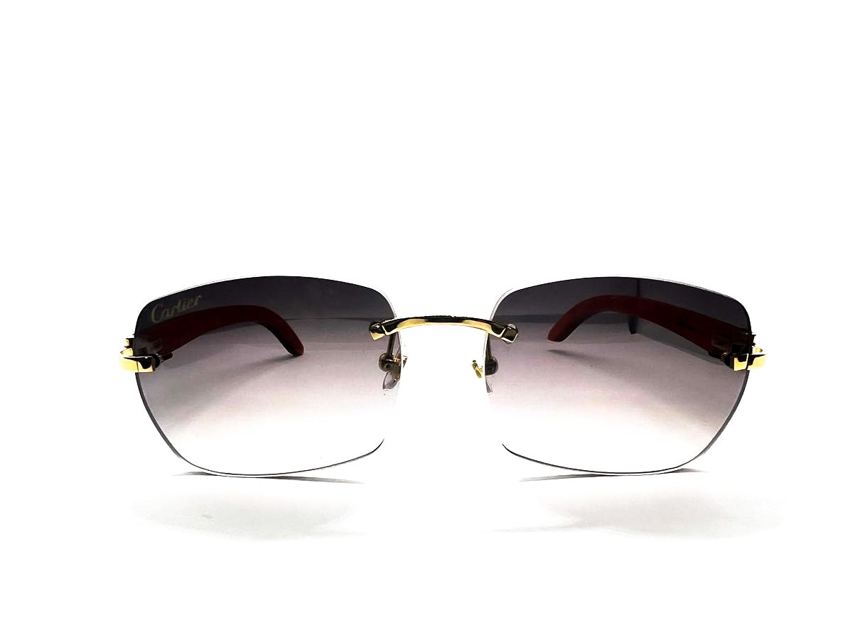 C Decor - Blue & Orange Woods w/ Custom Gray Cartier Lenses