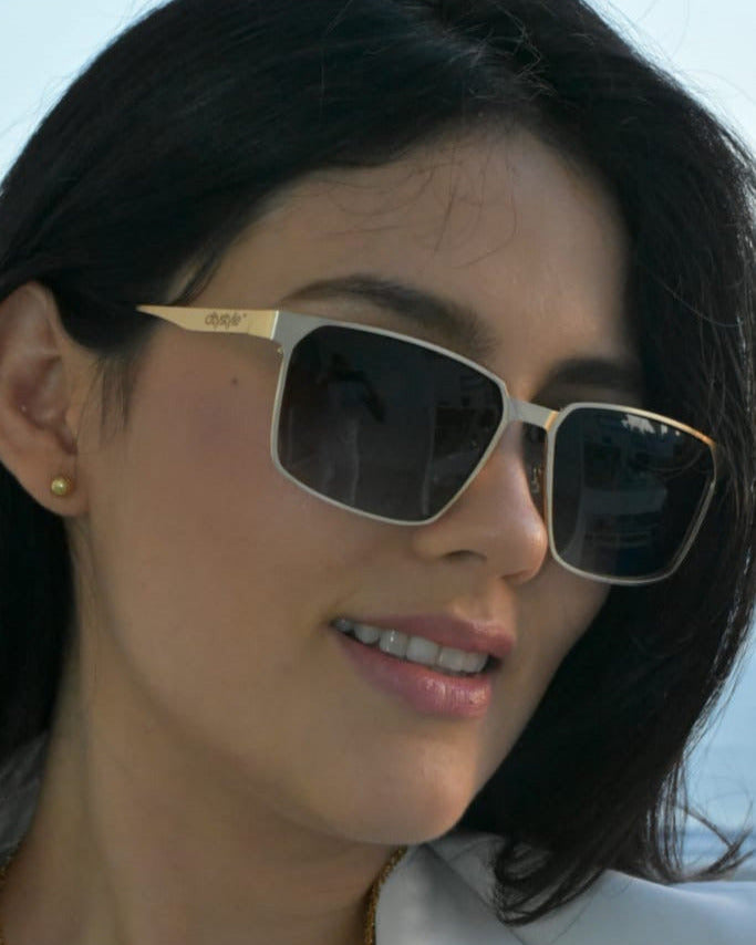 CityStyle™ Solar Aviator - Brushed Gold