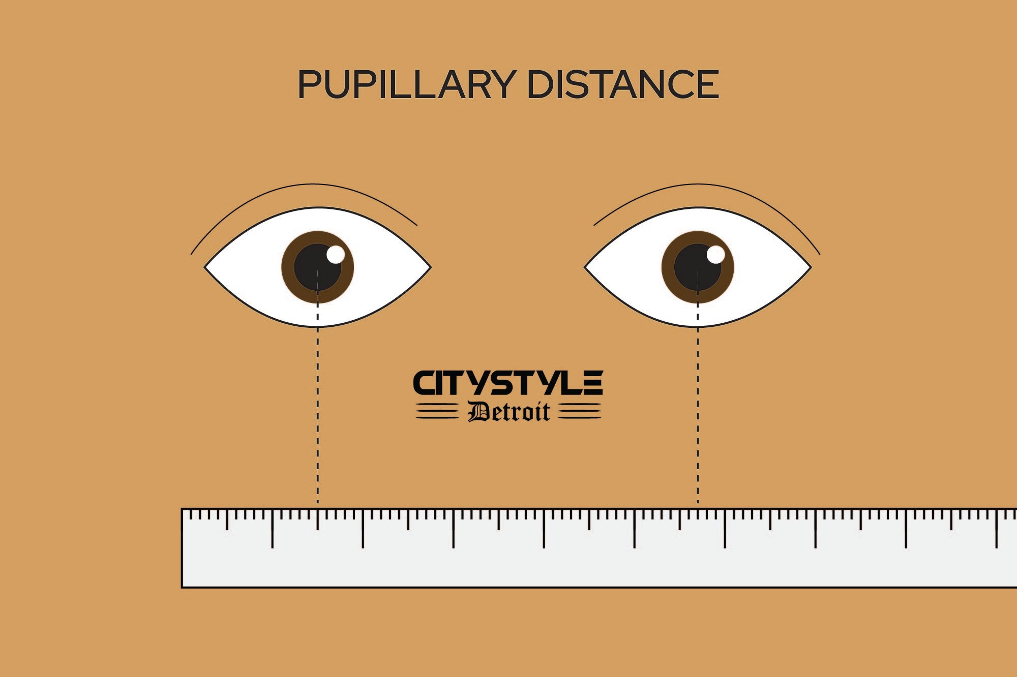 How To Measure Your Pupillary Distance From Home – CityStyles313