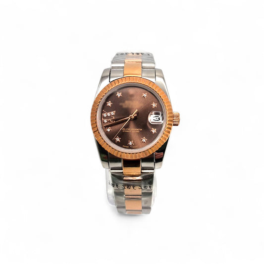 RLX DTJ - Two-Tone Watch - Brown Dial